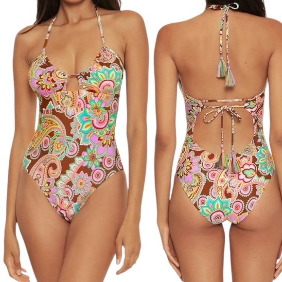 BECCA One Piece Swimsuit! Retail $138 - Picture 1 of 9
